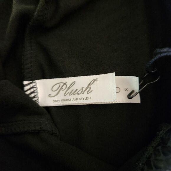 Plush Cozy Comfy Loungewear Leggings Pants Snake Print Size Small - Picture 7 of 9